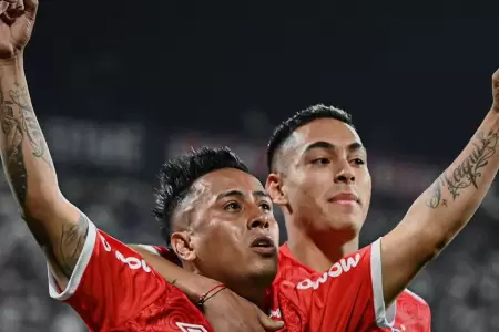 Christian Cueva anot el nico tanto de la victoria de Cienciano ante Alianza Li