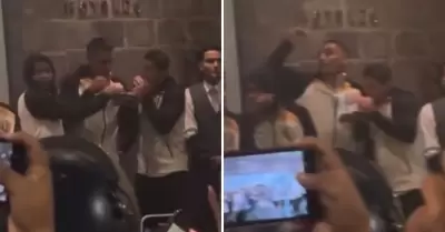 Filtran reacción de Valera y Corzo tras gol de Cueva en Matute