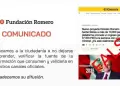 Fundacin Romero desmiente tener proyecto financiero que solicite inversiones a cambio de promesas de alto retorno