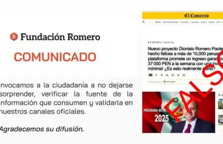 Comunicado Fundacin Romero
