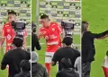 Cueva abandon entrevista al ser agredido por hinchas de Alianza Lima: Le arrojaron objetos y apuntaron con lser