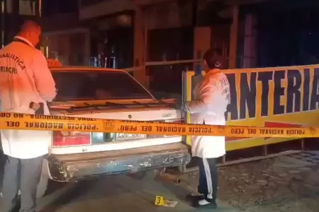 Extorsionadores atacan a quemarropa a colectivero en Carabayllo.