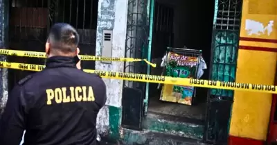 Balean a vendedor de jugo en Surquillo.