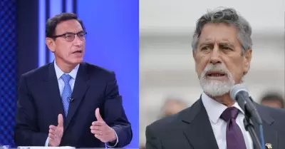Martín Vizcarra y Francisco Sagasti.