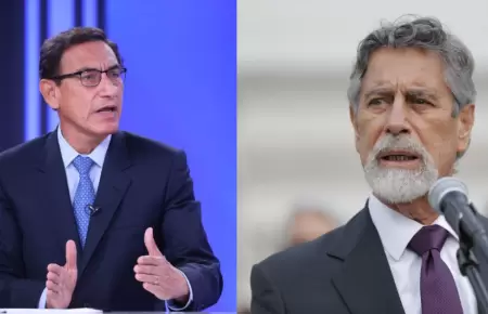 Martn Vizcarra y Francisco Sagasti.
