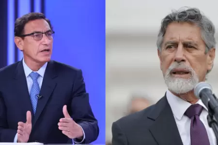Martn Vizcarra y Francisco Sagasti.