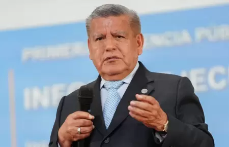 Csar Acua lament la muerte de 13 mineros en Pataz.
