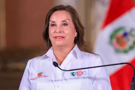 Dina Boluarte.