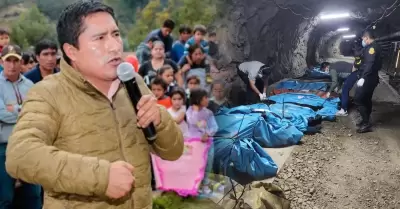 Alcalde de Pataz increpa a la PNP tras tragedia con mineros de La Poderosa.