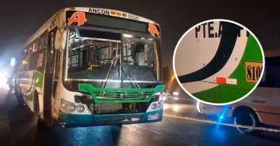 Bus de Vipusa es atacado a balazos en SJM