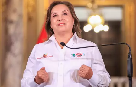Anuncian denuncia constitucional contra Dina Boluarte.