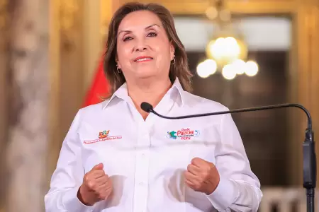 Anuncian denuncia constitucional contra Dina Boluarte.