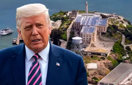 Donald Trump ordena reabrir crcel de Alcatraz.