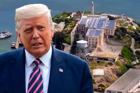 Donald Trump ordena reabrir crcel de Alcatraz.