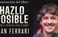 "Hazlo posible": Jean Ferrari publica su primer libro sobre gestin y liderazgo en Universitario de Deportes