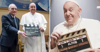Scorsese produce documental con entrevista del papa Francisco.