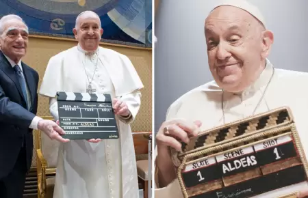 Scorsese produce documental con entrevista del papa Francisco.
