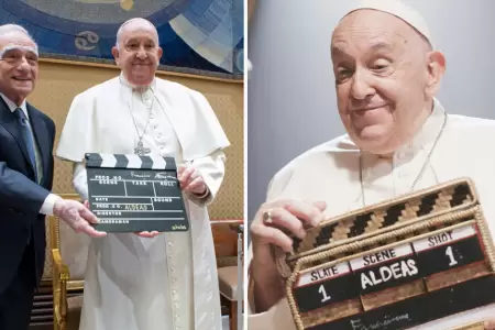 Scorsese produce documental con entrevista del papa Francisco.