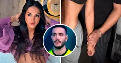 Onelia Molina captada con misterioso hombre.