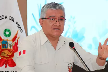 Ministro del Ambiente, Juan Carlos Castro.
