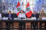Gobierno de Dina Boluarte pedir al Congreso facultades para legislar en materia de terrorismo urbano