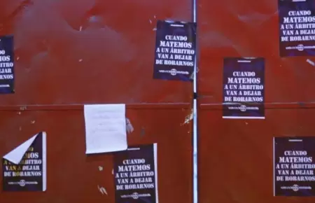Fiscala inici investigacin contra los responsables de los afiches en Videna.