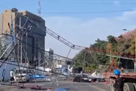 Accidente en Campo de Marte tras el Da del Cmic.