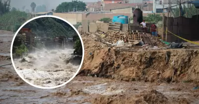 Senamhi advierte fuertes huaicos en Perú.