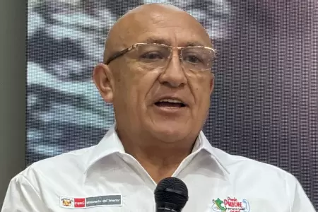 Julio Díaz indicó que 1000 policías tomarán el control de Pataz.