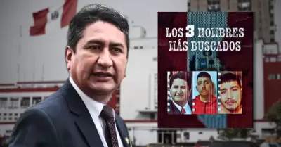 Vladimir Cerrón junto a avezados criminales.