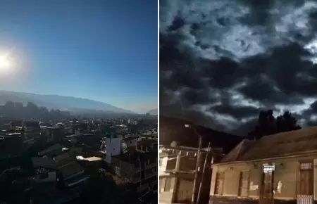 Temperatura diurna y nocturna en la sierra.