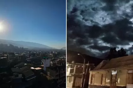 Temperatura diurna y nocturna en la sierra.