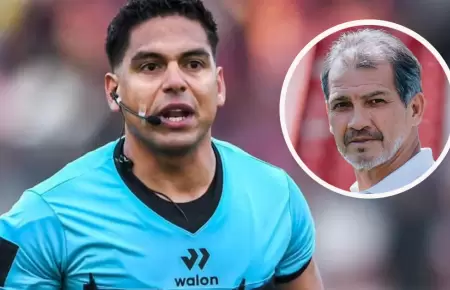 Bruno Prez lapid a Franco Navarro en su informe arbitral.