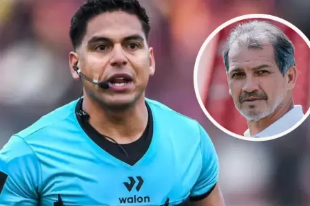 Bruno Prez lapid a Franco Navarro en su informe arbitral.