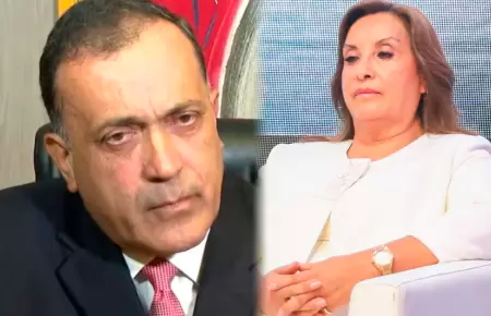 Cirujano Mario Cabani y Dina Boluarte.