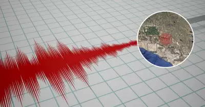 Sismo sentido hoy en Arequipa.