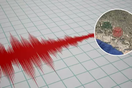 Sismo sentido hoy en Arequipa.