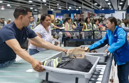 Nuevo aeropuerto Jorge Chvez evitar el doble control de pasajeros.