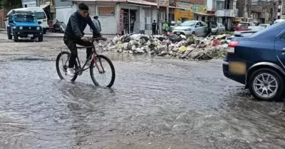 Afecciones por colapso del canal de riego en El Tambo