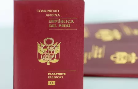 Pasaporte peruano.
