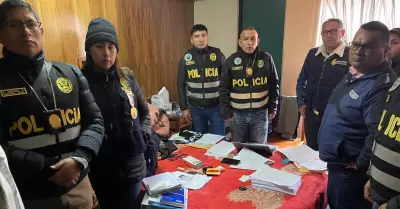 Detienen a funcionario de Diresa en operativo de allanamiento en Arequipa.