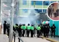 PNP reprime a estudiantes de la UNH que protestaban: Lanzaron bombas lacrimgenas, perdigones y varazos