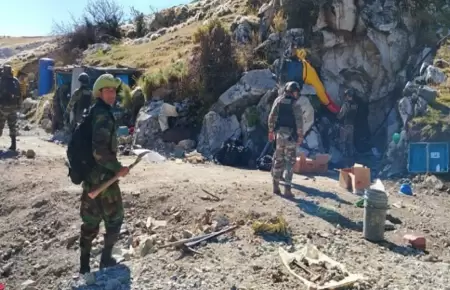 Tres fallecidos deja la minera informal en Apurmac.
