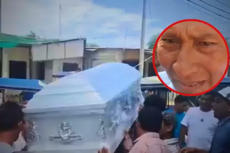Padre de trabajador rompe en llanto
