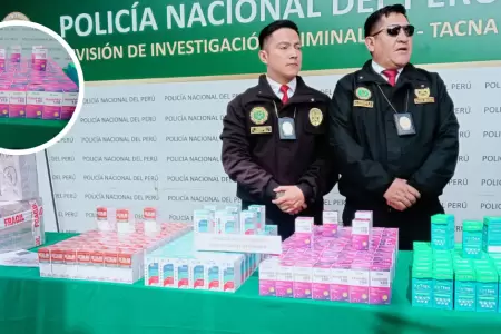 Tacna: Capturan a "Los Ketinos de Ciudad Nueva" con droga