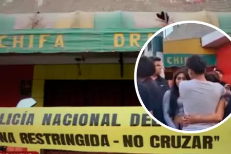 Crimen cometido en un chifa de SJL.