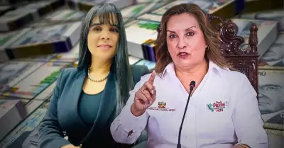 Úrsula León y Dina Boluarte