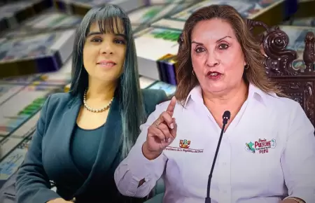 rsula Len y Dina Boluarte