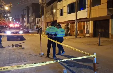 Criminales asesinan a dos personas en SJM.