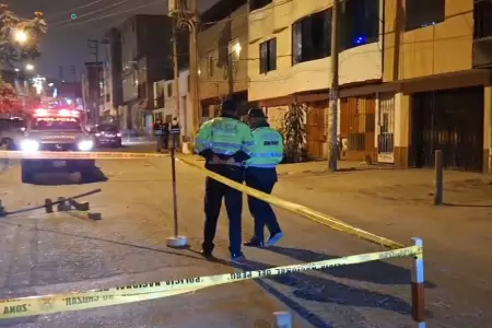 Criminales asesinan a dos personas en SJM.
